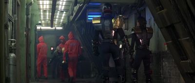 Damn it I'm supposed to be watchin' out for him - Judge Dredd