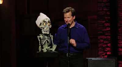 Damn it. Remind me
not to blow myself up anymore. - Jeff Dunham: Relative Disaster