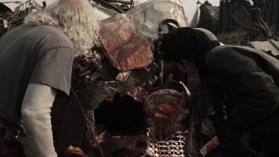 Damn. Something sucked him
right in there. - Z Nation