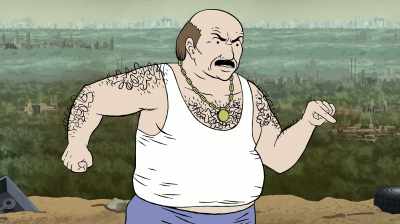 - Damn straight.
- And this man don't let a bunch - Aqua Teen Forever: Plantasm