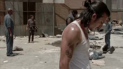Damn, the sun feels good. - The Walking Dead