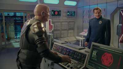 Damn, why did I say that? Right, - Red Dwarf: The Promised Land