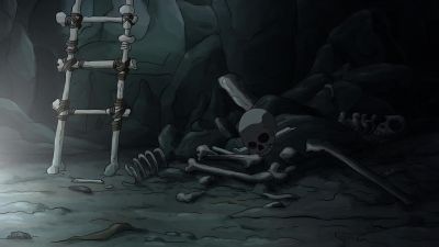 Damn you, brittle-old-lady bone. - Disenchantment