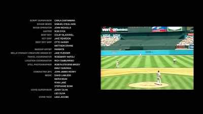 Damon back, going way
back, on the track, - Rally Caps