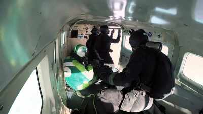 - [Dan] At 5:45 PM Luke
jumps, beginning his descent - The UnBelievable with Dan Aykroyd