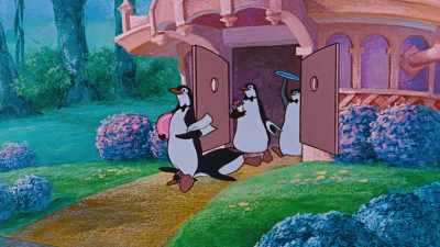 -(DAN CHUCKLING)
-(PENGUIN CLAPPING) - Prop Culture
