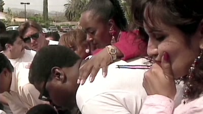 DAN RATHER: The jury
in the Los Angeles - Sound of the Police