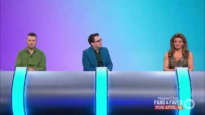 Dan, you're first.
DAN: Oh, wow. - Would I Lie to You?