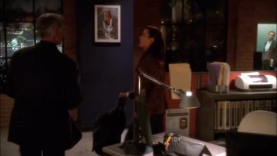 Dana Arnett notified
the front desk - NCIS