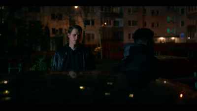 [DANCE MUSIC PLAYING ON CAR STEREO] - Young Wallander