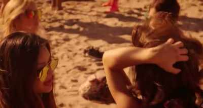 [dance music playing] - #RealityHigh