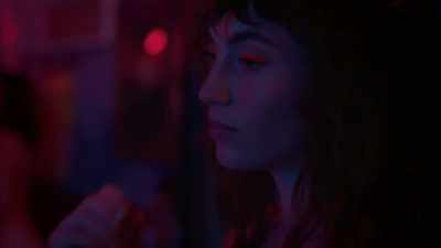 [dance music playing] - Betty