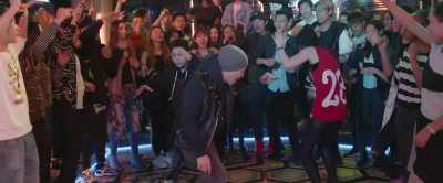 [dance music playing] - Step Up: Year of the Dance
