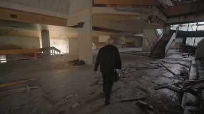 Dances were held here,
as well as cultural
and artistic events. - Mysteries of the Abandoned