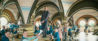 ♪ Dancing through life ♪ ♪ Skimming the surface ♪ ♪ Gliding where turf is smooth ♪ ♪ Life's more painless ♪ ♪ For the brainless ♪ ♪ Why think too hard ♪ ♪ When it's so soothing? - Wicked