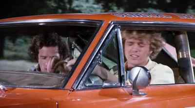 Dang, we got the tail end wet. - The Dukes of Hazzard