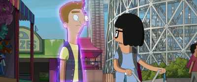 -Dang it, Jimmy Jr., not now.
-(YELPS) - The Bob's Burgers Movie