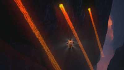 D'ANGELO: Let's hope we
get to keep on living here. - Dragons: The Nine Realms