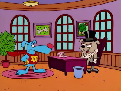 Danger Dog,
Neuterville needs you! - The Simpsons