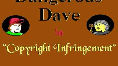 Dangerous Dave in "Copyright Infringement." - FPS: First Person Shooter