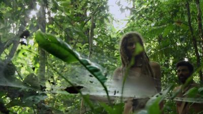 [Dani] I keep seeing
bigger gaps of sunlight
and it's just - Naked and Afraid