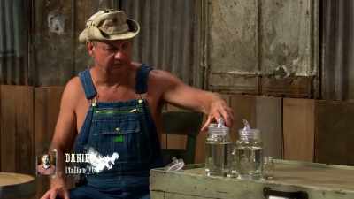 Daniel,
that's a good looking
jar of liquor. - Moonshiners: Master Distiller