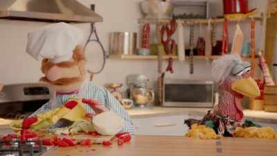DANNY: Well, my mother actually made it, - Muppets Now