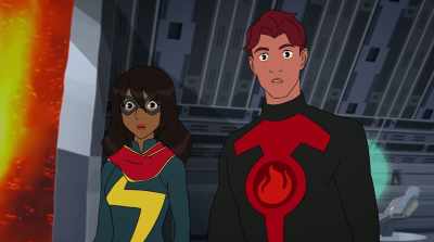 Dante, I need you up there.
When I drop the force field, - Marvel Rising: Secret Warriors