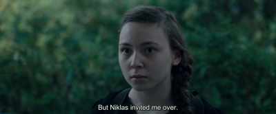 Dar Niklas m-a invitat. - Sami Blood