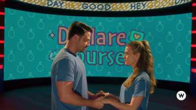 Darby, this competition
has made me realize - Wedding of a Lifetime