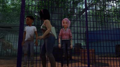 -[Darius gasps]
-[door thuds] - Jurassic World: Camp Cretaceous
