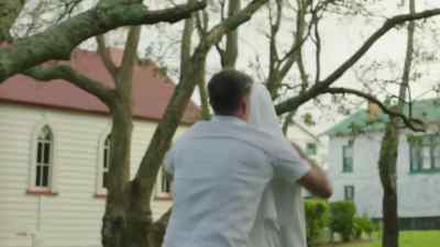 (dark dramatic music)
(Angelica gags) - The Brokenwood Mysteries
