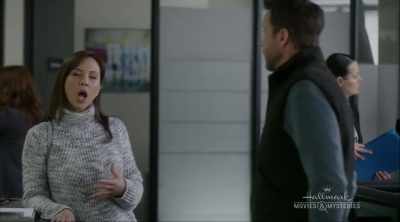 Dark hair, like my
mom's age, 40 whatever. - Aurora Teagarden Mysteries: An Inheritance to Die For