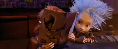 Hey Darkos what's upSelenia what is a nice princess like you doing in a place like thisI just dropped in for a danceWell then let's danceDarkos sweetheart I would rather die than dance with you - Arthur and the Invisibles