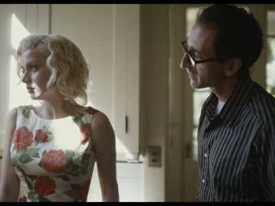 Darling, come down there with me,
huh, will ya? They're waiting. - Blonde
