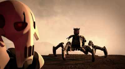 (DARTH MAUL CLEARS THROAT) - Lego Star Wars Terrifying Tales