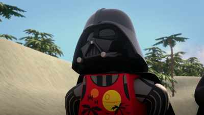 DARTH VADER: Ah.
Perfect spot to enjoy paradise. - Lego Star Wars Summer Vacation