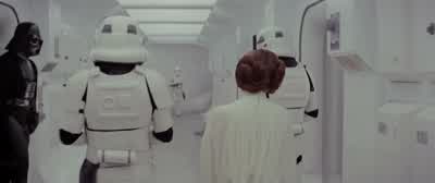 Darth Vader Only you could be so boldThe imperial senate will not sit still for thisWhen they hear you've attackedDon't act so surprised your highnessYou weren't on any mercy mission this timeSeveral transmissions were beamed to this ship by rebel spiesI - Star Wars: Episode IV   A New Hope