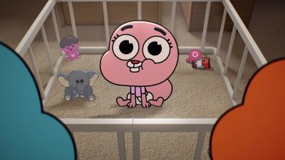 Darwin:
Maybe Mrs. Mom is right. - The Amazing World of Gumball