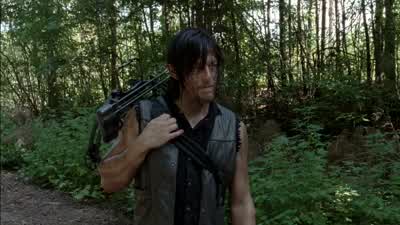 Daryl. No, I'm all right. Daryl. Don't. Hey, we can make it together. But we can only make it togeth - The Walking Dead