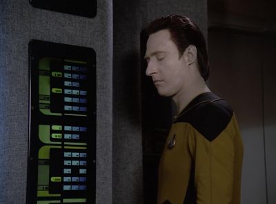 Data, where are you?
Why won't you answer? - Star Trek: The Next Generation