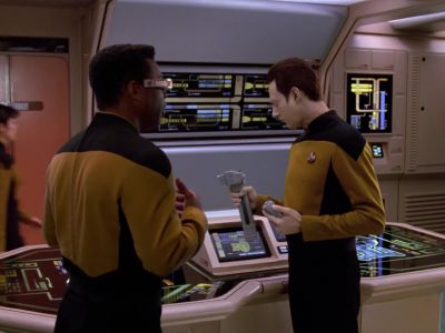 Data, I'm right here. - Star Trek: The Next Generation