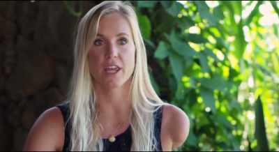 Daunting looking
at the conditions - Bethany Hamilton: Unstoppable