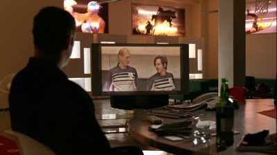 -DAVE: Oh, that's gonna be well wide.
-(CROWD CHEERING) - Blackball
