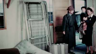 DAVE SMUGGLES HIS MOVIE CAMERA
INSIDE THE CAMP - America in Color