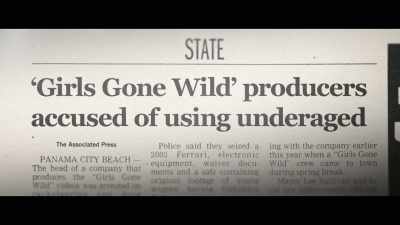 DAVE: The idea that somebody - Girls Gone Wild: The Untold Story