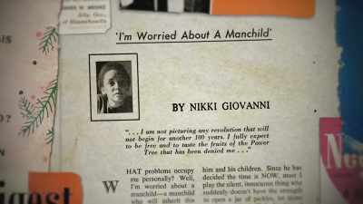 David asked everybody
to write something. - Going to Mars: The Nikki Giovanni Project