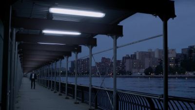 ♪ David Bowie's
"Rock and Roll Suicide" plays ♪ - Ray Donovan