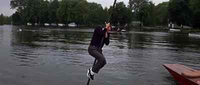 David... you can swim, can't you? - Arabesque