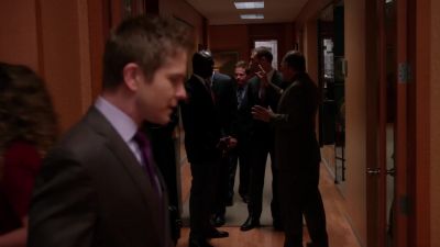 DAVID:
Go down all
those corridors - The Good Wife